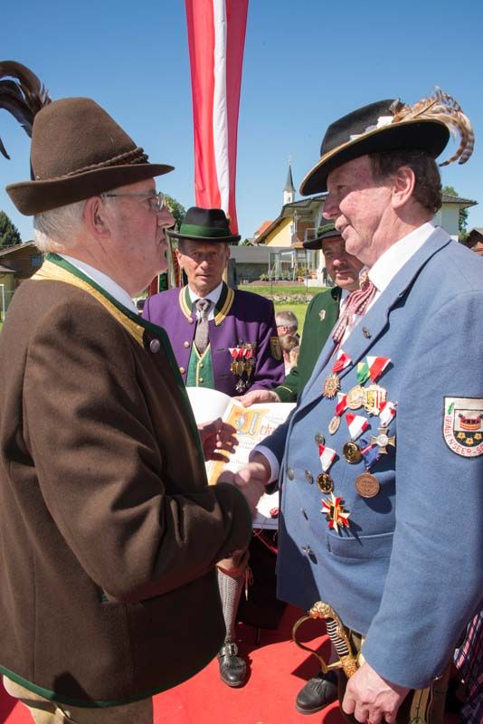 40 Jahre Grabenseer Schützen Perwang 